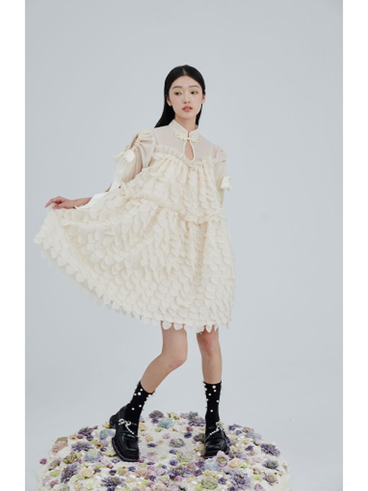 Chinese-style tutu skirt【s0000001969】