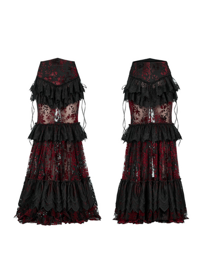 Goth perspective gorgeous skirt【s0000001104】