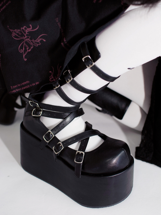 Roman strappy punk  shoes【s0000000891】