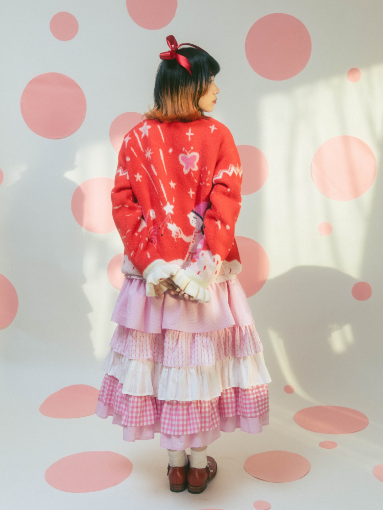 Fairy tale tiered skirt【s0000001203】