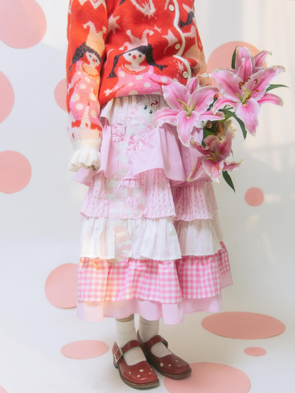 Fairy tale tiered skirt【s0000001203】