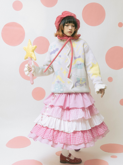 Fairy tale tiered skirt【s0000001203】