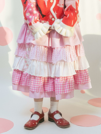 Fairy tale tiered skirt【s0000001203】