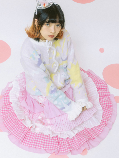 Fairy tale tiered skirt【s0000001203】