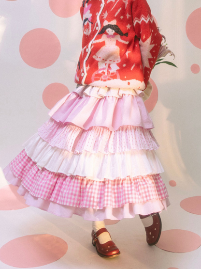 Fairy tale tiered skirt【s0000001203】