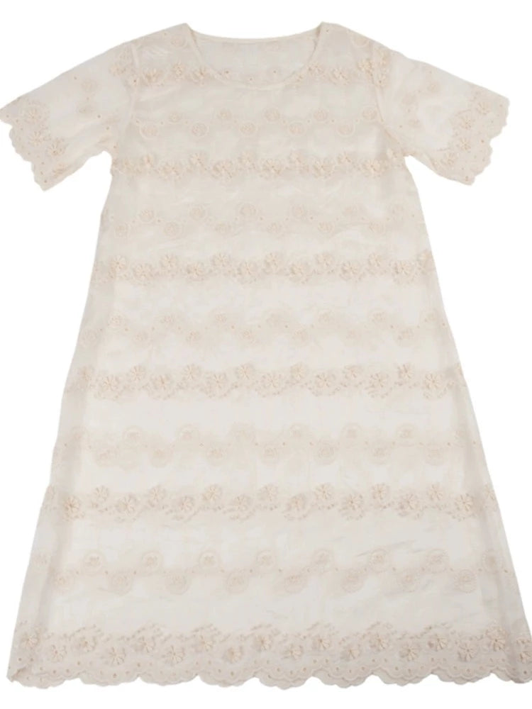 Cotton short sleeve dress【s0000006888】