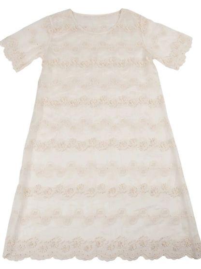 Cotton short sleeve dress【s0000006888】