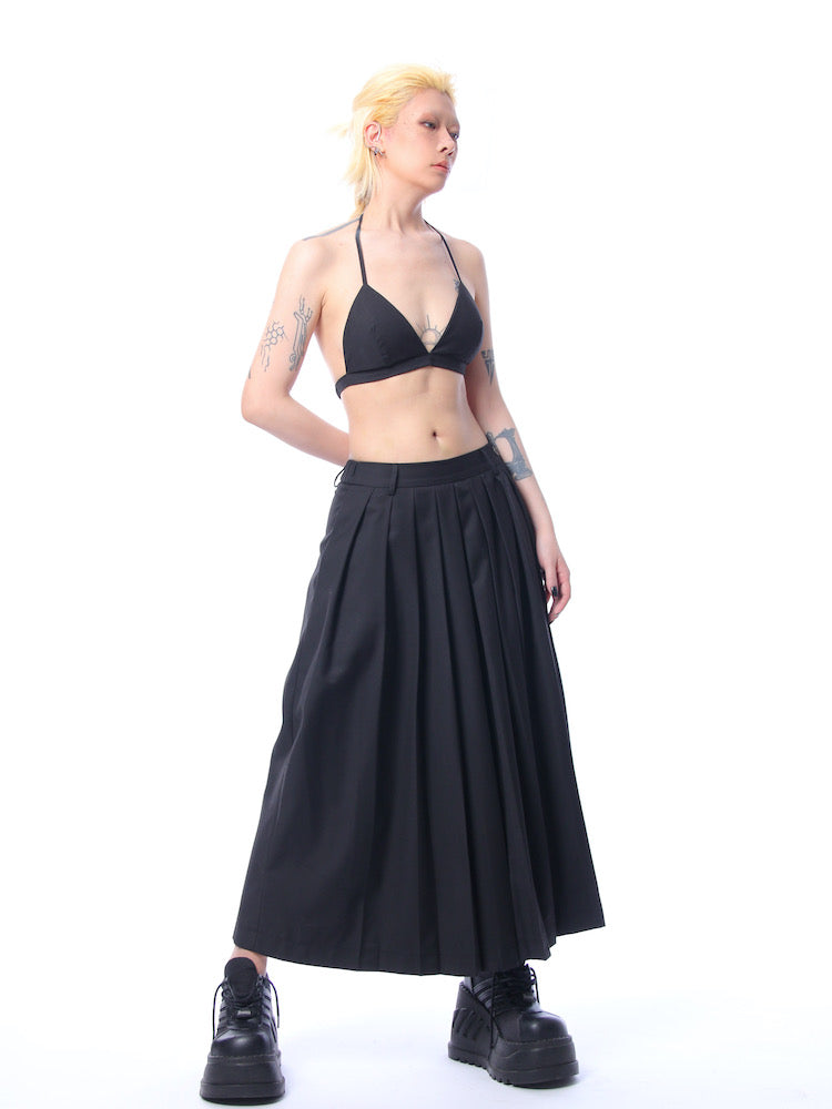 Bikinis &amp; Pleated Long Culotte Pants【s0000001184】