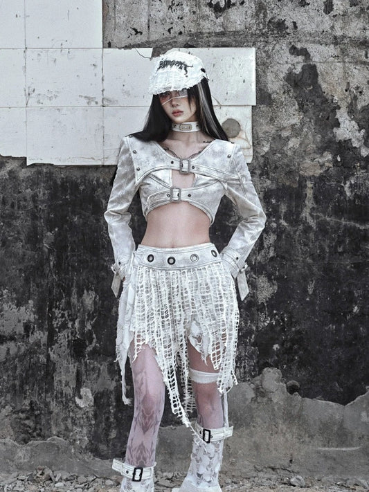 Original punk skirt【s0000005565】