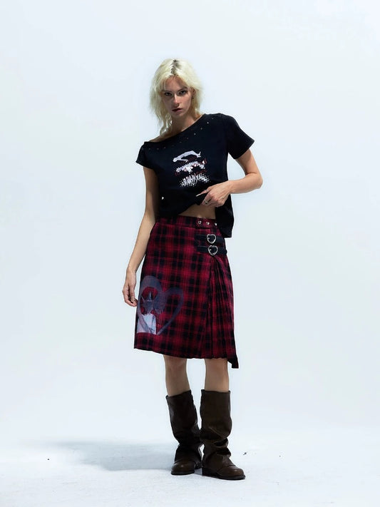Plaid punk skirt【s0000006997】
