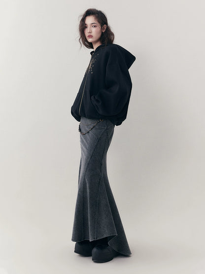 Retro hooded sweatshirt【s0000007257】