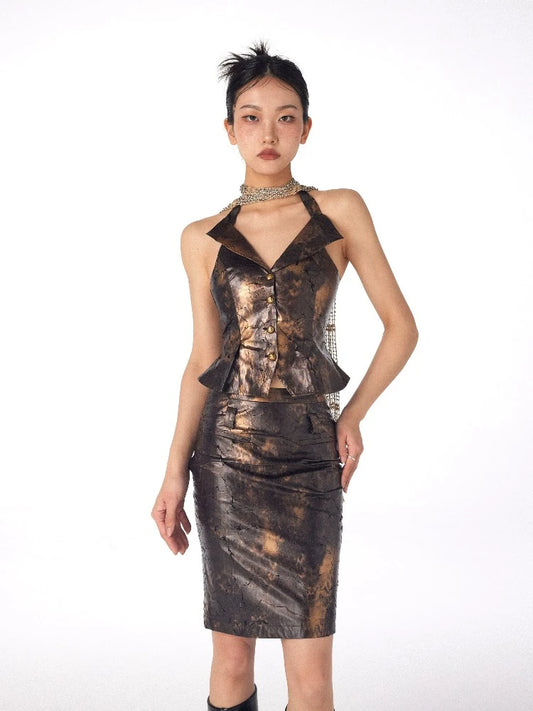 Ha lte r neck s speend r 스커트 [S0000007200]