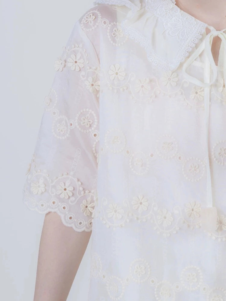 Cotton short sleeve dress【s0000006888】