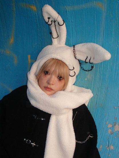 Rebellious Rabbit Scarf Hat [s0000004222] 