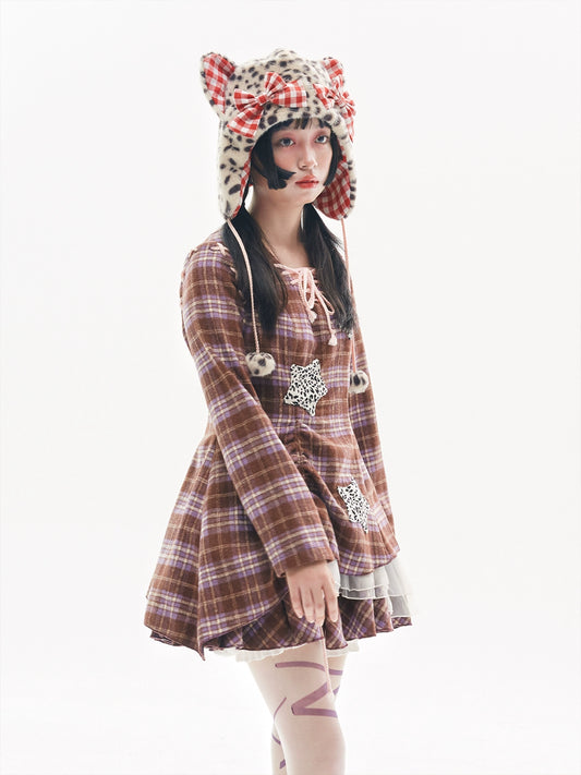 Retro sweet cute cake skirt Y2K Spice Girls niche dress【s0000004265】