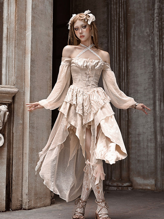 Ballet Classical Ornate Embroidery Dress【s0000002692】