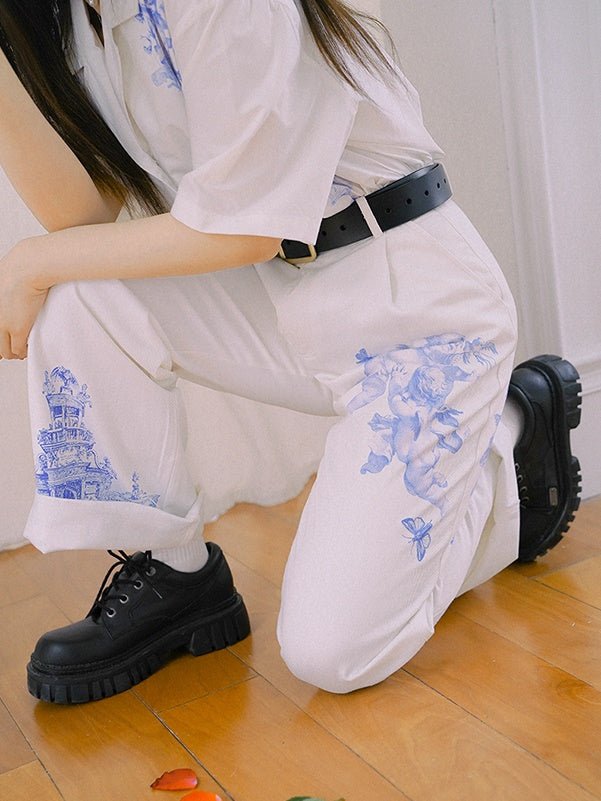 Angel Pail Wide Nichi Pants【s0000000104】 - SCULTURE（エスカルチャー）