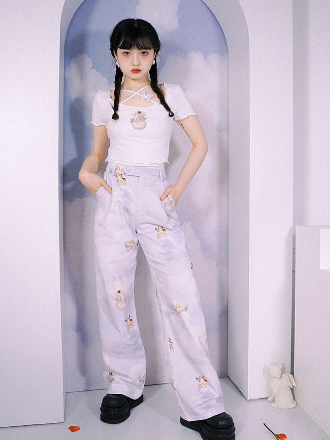 Angel Pail Wide Nichi Pants【s0000000104】 - SCULTURE（エスカルチャー）