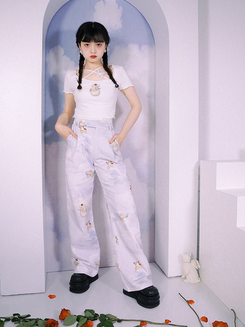 Angel Pail Wide Nichi Pants【s0000000104】 - SCULTURE（エスカルチャー）