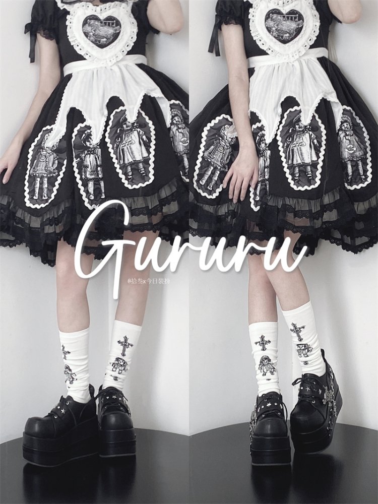 Cool punk skull platform shoes【s0000000003】 - SCULTURE（エスカルチャー）