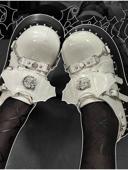 Dark gothic hot girl shoes【s0000000843】 - SCULTURE（エスカルチャー）