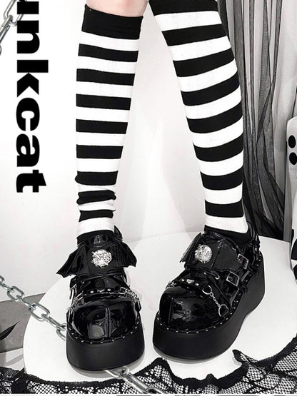 Dark gothic hot girl shoes【s0000000843】 - SCULTURE（エスカルチャー）