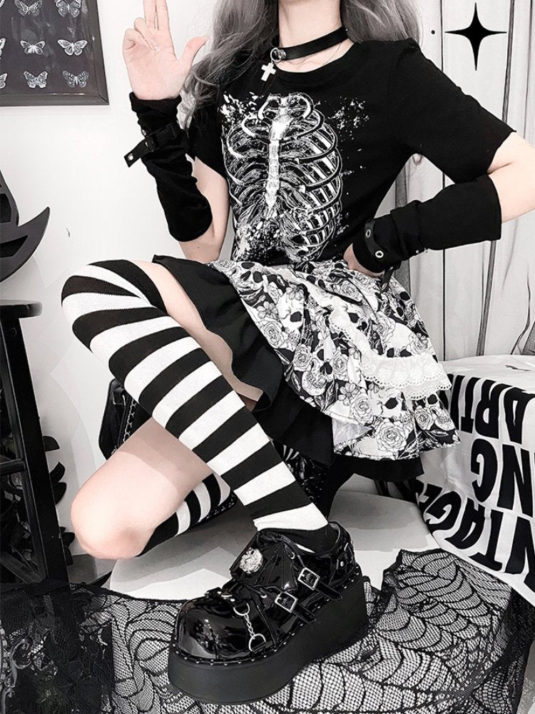 Dark gothic hot girl shoes【s0000000843】 – SCULTURE（エスカルチャー）