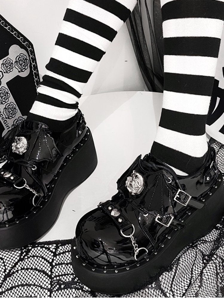 Dark gothic hot girl shoes【s0000000843】 - SCULTURE（エスカルチャー）