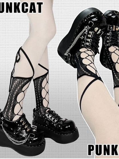 Dark gothic hot girl shoes【s0000000848】 - SCULTURE（エスカルチャー）