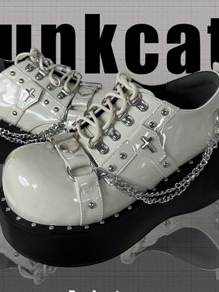 Dark gothic hot girl shoes【s0000000848】 - SCULTURE（エスカルチャー）