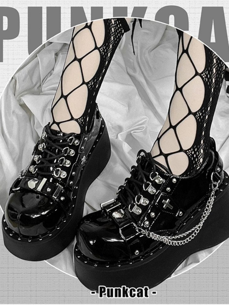 Dark gothic hot girl shoes【s0000000848】 - SCULTURE（エスカルチャー）