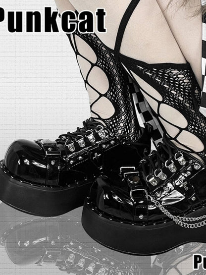 Dark gothic hot girl shoes【s0000000848】 - SCULTURE（エスカルチャー）