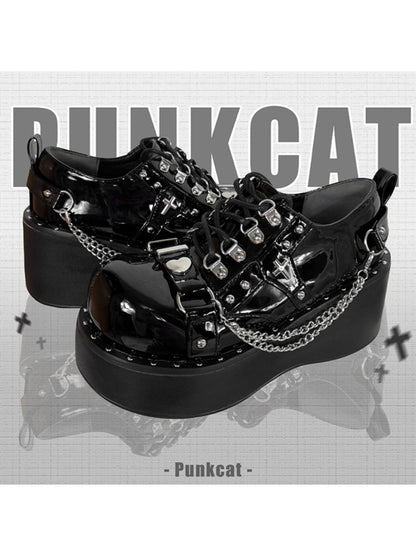 Dark gothic hot girl shoes【s0000000848】 - SCULTURE（エスカルチャー）