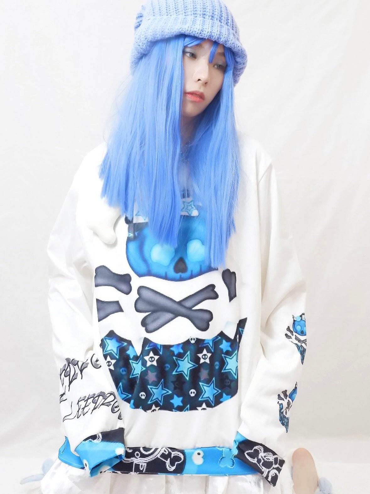 Devil Cake Round Neck Printed Pullover【s0000000127】 - SCULTURE（エスカルチャー）