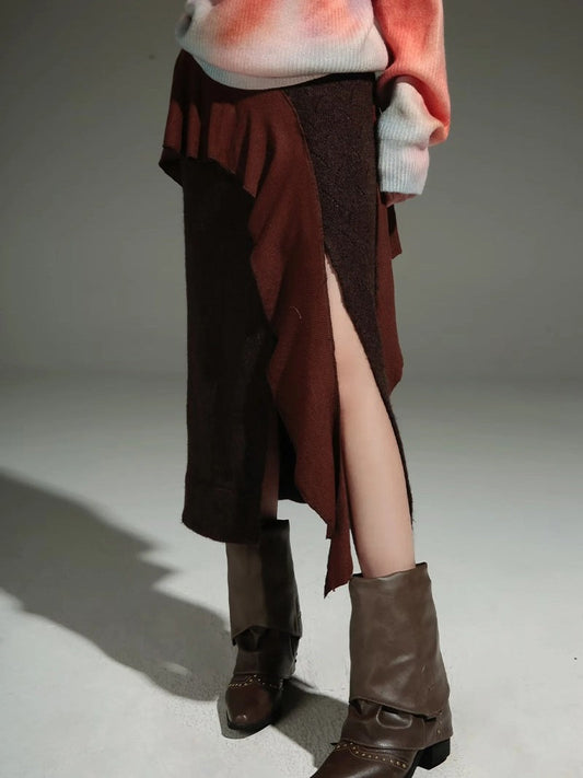 Frill Ong 스커트에 앉아 [S0000004233]