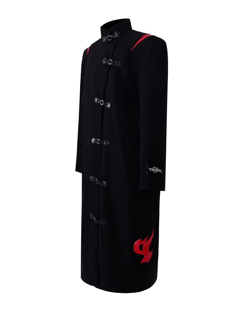 Flame LOGO Long Coat【s0000000362】 - SCULTURE（エスカルチャー）