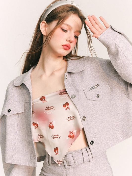 Flipped three-piece suits (Jacket/Tops/Skirt)【s0000000980】 - SCULTURE（エスカルチャー）