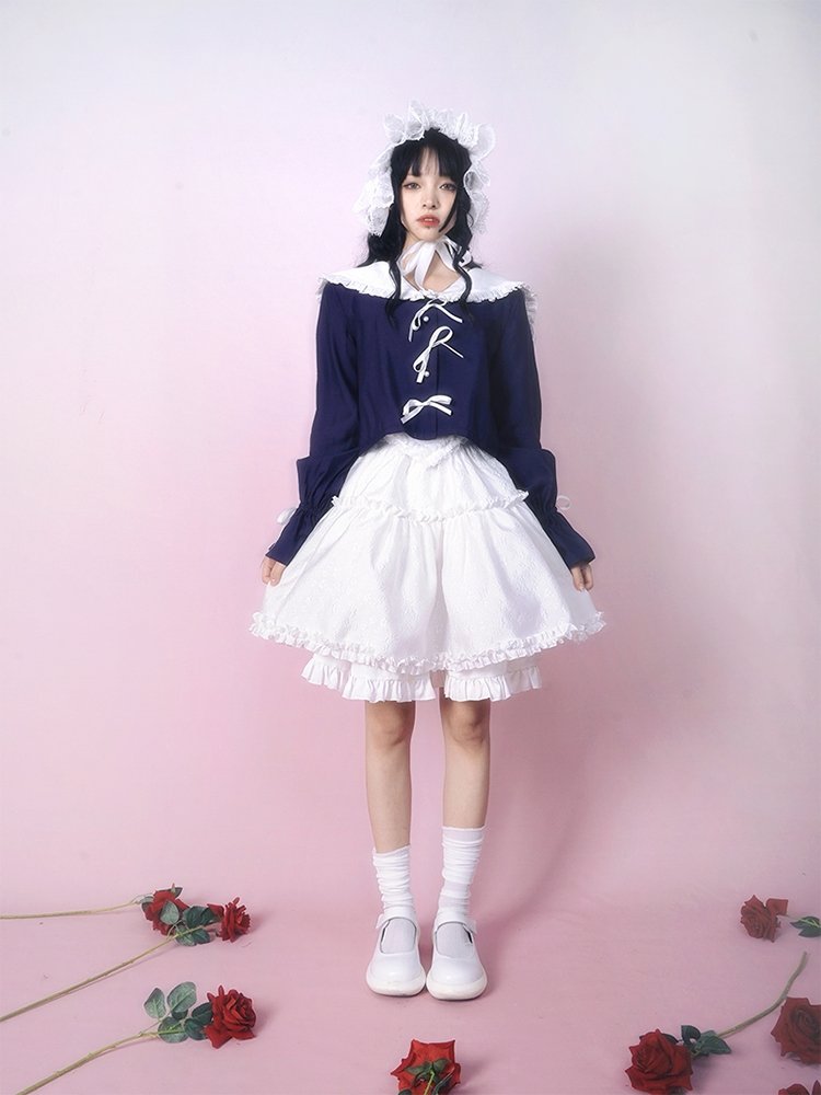 Frill lace fluffy short skirt【s0000001117】 - SCULTURE（エスカルチャー）