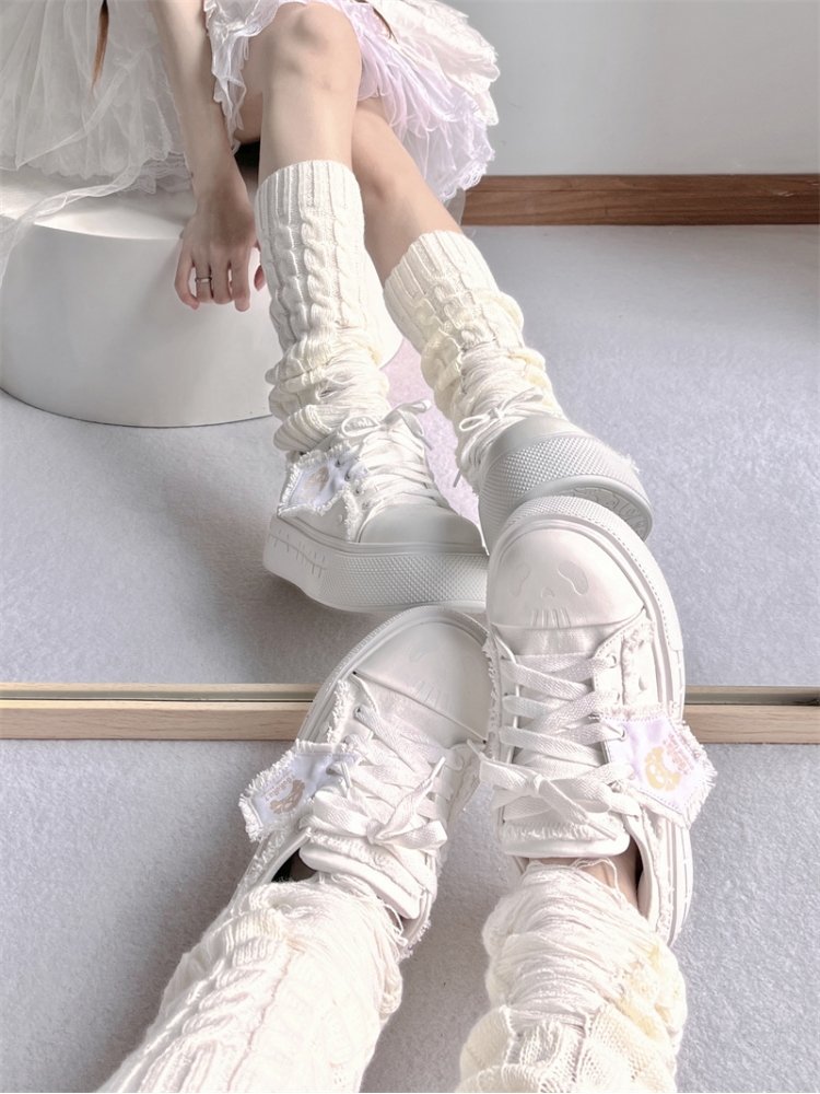 Ghost banner canvas shoes【s0000000008】 - SCULTURE（エスカルチャー）