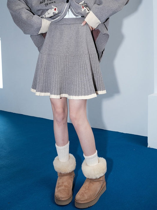 Heavy Industry Rose Cardigan / Niche Skirt【s0000000877】 - SCULTURE（エスカルチャー）