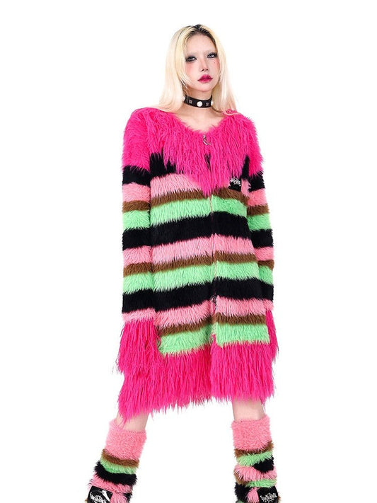 Impact Color Striped Cardigan【s0000000312】 - SCULTURE（エスカルチャー）