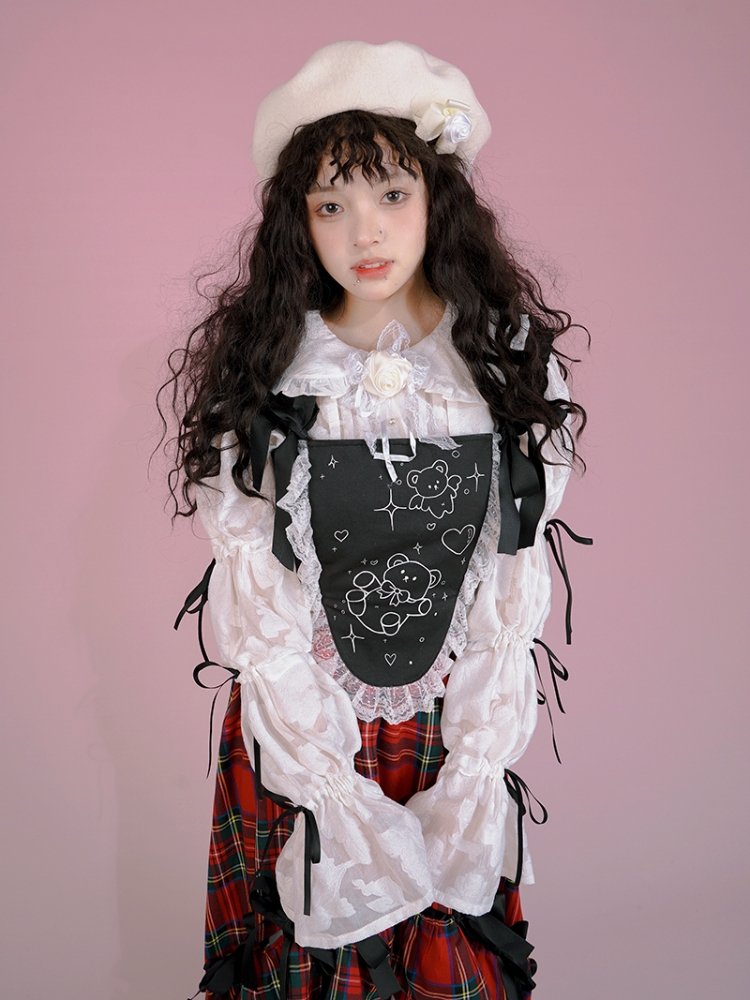 Long-sleeved Bubble Shirt【s0000001111】 - SCULTURE（エスカルチャー）