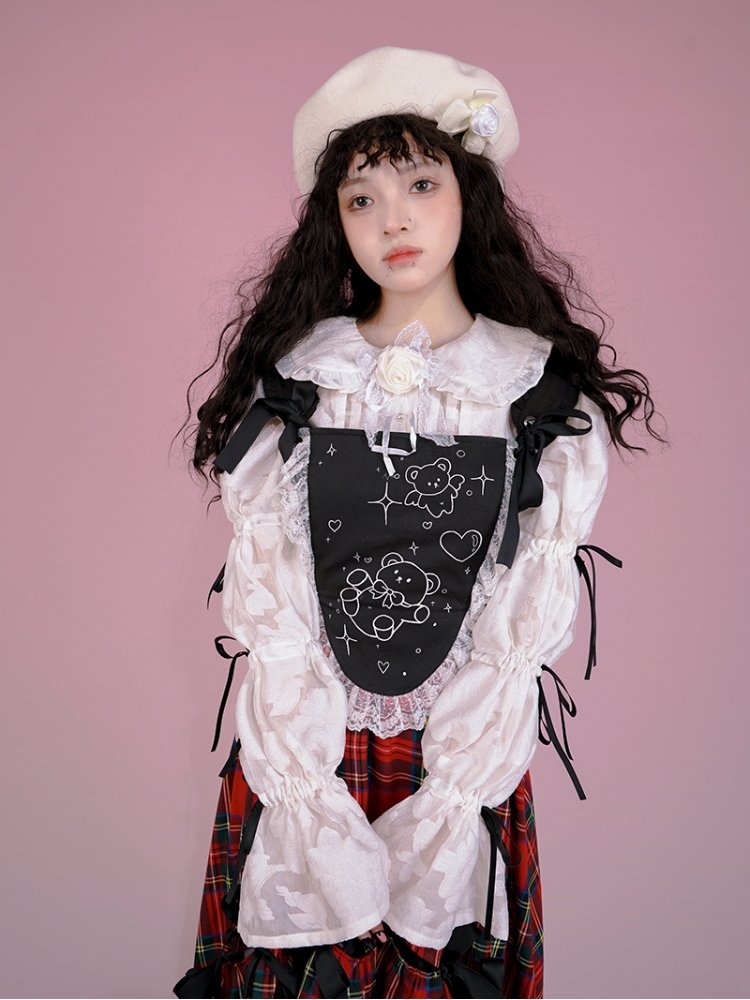 Long-sleeved Bubble Shirt【s0000001111】 - SCULTURE（エスカルチャー）