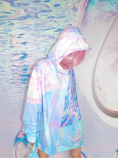 Original Design Printed Hooded Sweater【s0000001041】 - SCULTURE（エスカルチャー）