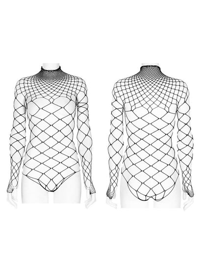 Punk mesh tops【s0000001075】