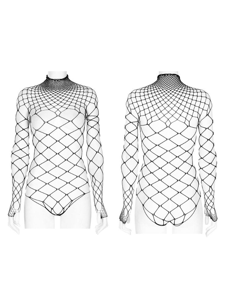 Punk mesh tops【s0000001075】