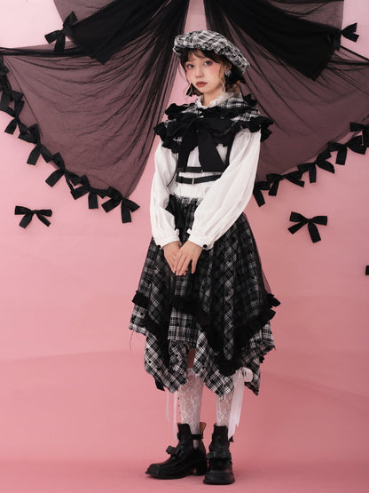 Retro Bow Lace Hooded Shawl【s0000000398】 - SCULTURE（エスカルチャー）