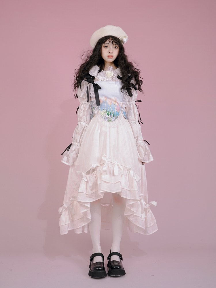 Retro Cute Long Skirt【s0000001110】 - SCULTURE（エスカルチャー）