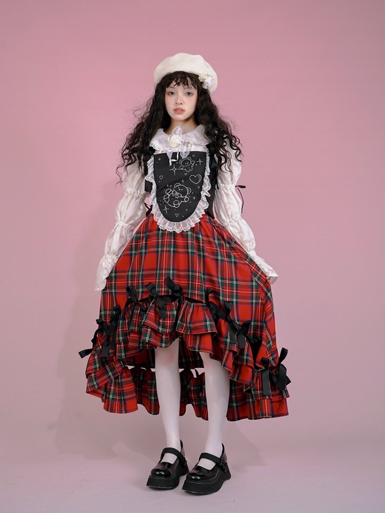 Retro Cute Long Skirt【s0000001110】 - SCULTURE（エスカルチャー）