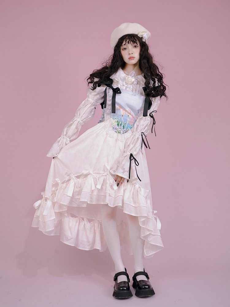 Retro Cute Long Skirt【s0000001110】 - SCULTURE（エスカルチャー）